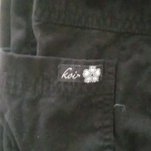 Koi scrub pants 2x petite black